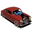 Adventures of Tintin Lancia Aurelia Car with Haddock Statue